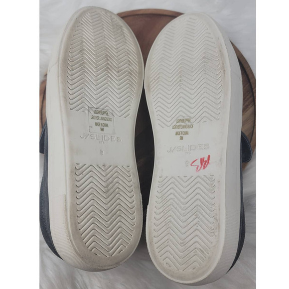J Slides Platform Suede Gray Casual Walking Daily Sneakers Loafers Womens 9 - Picture 7 of 8